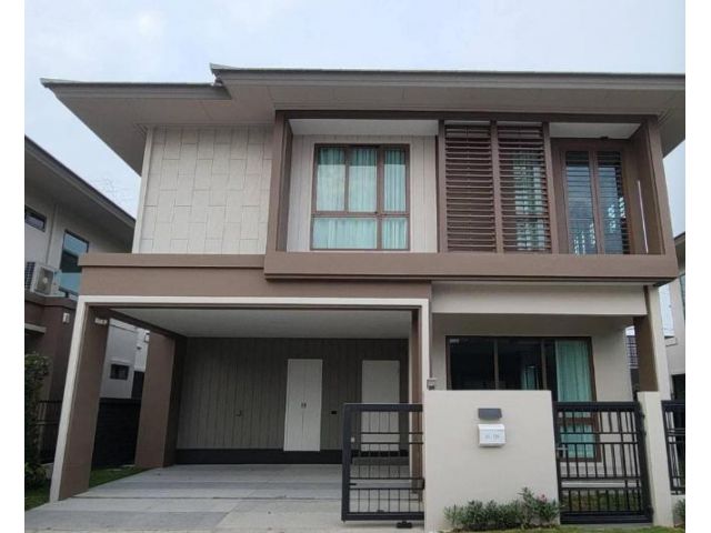 ให้เช่าบ้านเดี่ยว 2 ชั้น  บุราสิริ กรุงเทพกรีฑา เนื้อที่ 50 ตรว