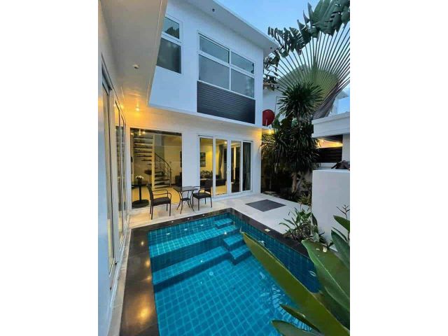 H18 ขายพลูวิลล่า 2 ห้องนอน ใกล้หาดจอมเทียน/ Sale 2 Beds Modern Pool Villa Near Jometien Beach