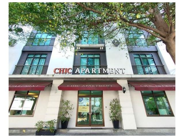N3836 ให้เช่าทาวน์โฮม 4 ชั้น Chic Apartment รามคำแหง 53