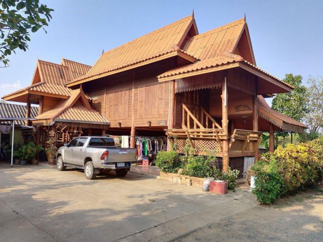 H585-Thai style house for sale Near Mae Jo University, Nong Han, San Sai, Chiang Mai