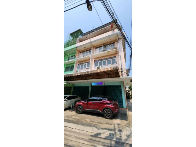 ขายอาคารพาณิชย์5.5ชั้น 2 คูหา ซอยน้อมจิตต์ บางรัก 6 ห้องนอน 4 ห้อ