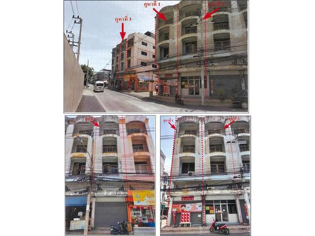 ขายอาคารพาณิชย์ 4 ชั้น 3 คูหา เขตตลิ่งชัน กรุงเทพ