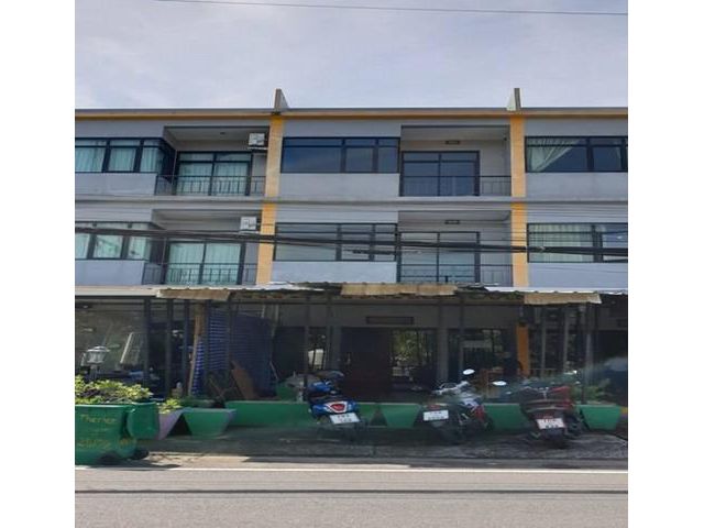 ขายอาคารพาณิชย์ 3 ชั้น ติดถนนสายรอบเกาะ เมืองภูเก็ต