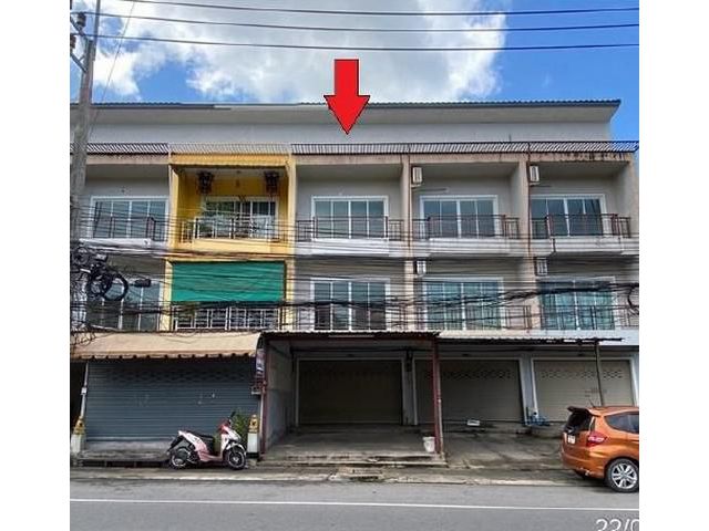 ขายอาคารพาณิชย์ 3 ชั้น ติดถนนนาร้าง-บ่อแร่ ภูเก็ต