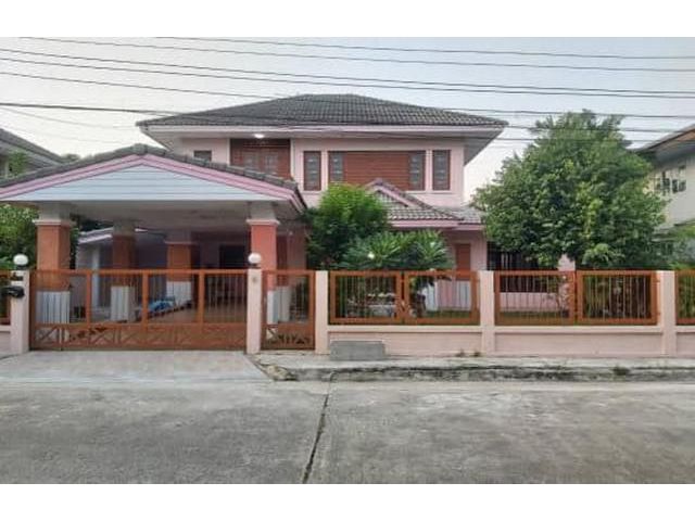 [A604]บ้านเดี่ยว วรารักษ์ รามอินทรา เลียบคลองสอง คลองสามวา