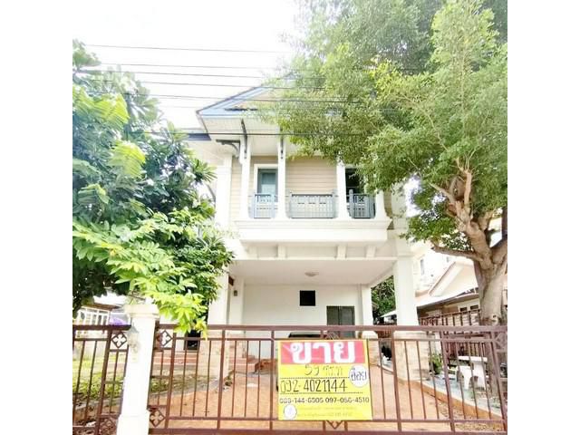 ขายบ้านเดี่ยว 2 ชั้น 59 ตร.วา  หมู่บ้านฟ้ากรีนพาร์ค รอยัล ธนบุรี