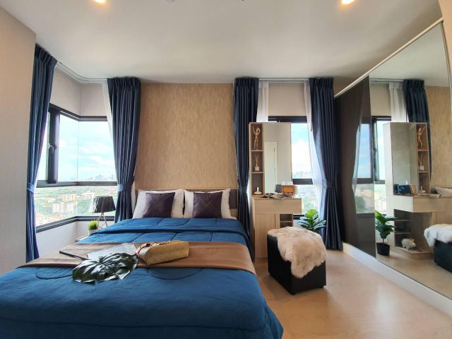 เช่า- The Tree สุขุมวิท 71-เอกมัย /2 ห้องนอน/57 ตรม./ชั้น 22 / เช่า 14,000 ใกล้ APL