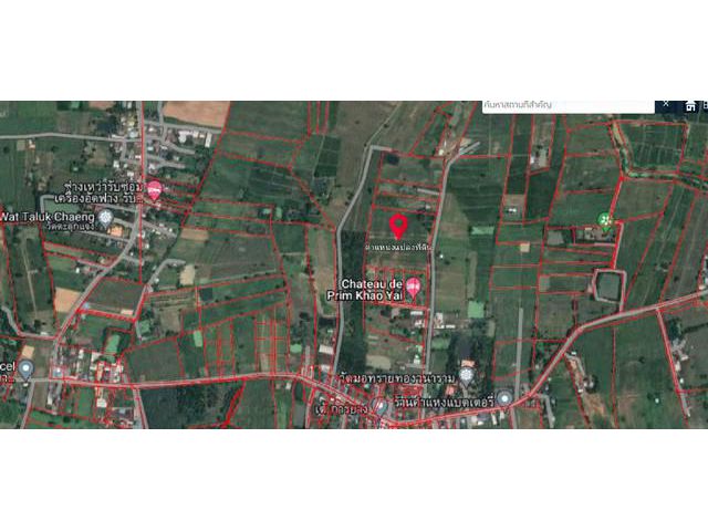 ขายที่ดินสวยมากอยู่ติด Chateau de Prim Khao Yai