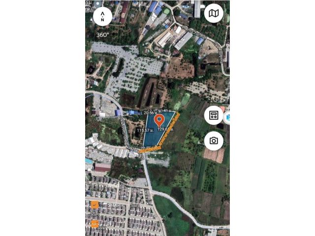 ที่ดินใกล้หมู่บ้านแกรนด์วัลเลย์เหมือง 4-3-46ไร่ เหมา16ล้าน ลดราคาจาก 20ล้าน