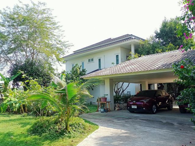 H593-2-storey house for sale (village outside the project), Nong Han, San Sai, Chiang Mai