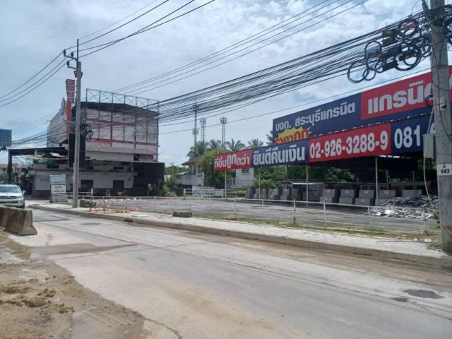 ขาย ที่ดินเปล่า 4 ไร่ ติดถนนกาญจนาภิเษก