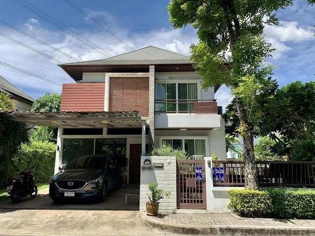 PT12 ขายบ้านเดี่ยว 2 ชั้น 80 ตรว. หมู่บ้าน บลูลากูน บางนา-ตราด กม.8 รามคำแหง2 ตกแต่งพร้อมอยู่ ใกล้เมกะบางนา บ้านหันหน้า