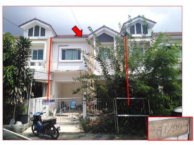 ขายทาวน์เฮ้าส์ หมู่บ้าน แลนซิโอ รามคำแหง-วงแหวน (มิสทีน) เคหะร่มเ