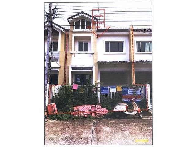 ขายทาวน์เฮ้าส์ หมู่บ้านแลนซิโอ รามคำแหง-วงแหวน (มิสทีน) เคหะร่มเก