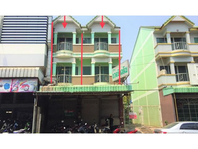 ขายอาคารพาณิชย์ใกล้โรงพยาบาลโสธราเวช อำเภอเมือง จังหวัดกำแพงเพชร