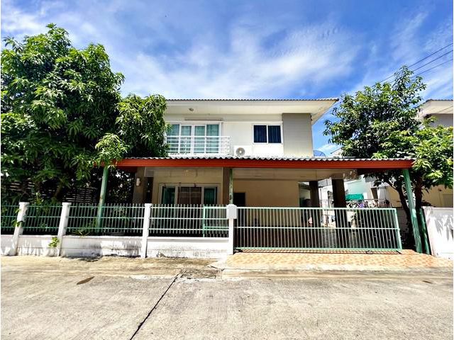 บ้านเดี่ยว 2 ชั้น หมู่บ้านคุณาลัย คอร์ทยาร์ด บ้านกล้วย-ไทรน้อย