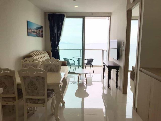 C15 For Rent High Floor with Ocean View 1 BR The Riviera Wongamat Beach/ให้เช่า เดอะ ริเวียร่า วงศ์อมาตย์ บีช คอนโด 1 ห