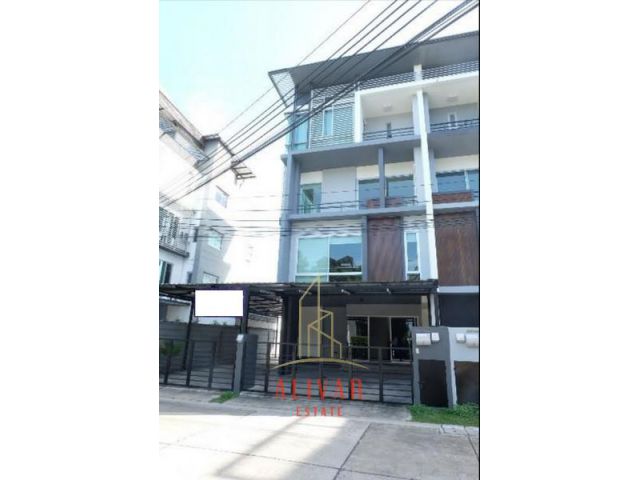 ให้เช่าทาวน์โฮม 4 ชั้น Sansiri B-Square เหมาะสำหรับ Home Office