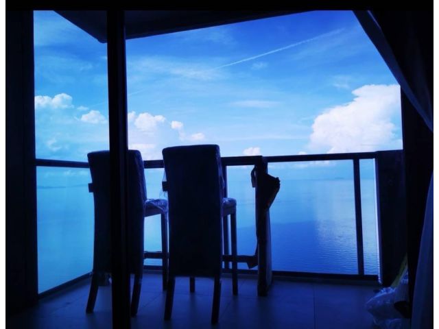 C46 Sale Panorama Ocean View 1 BR Beachfront Condo.