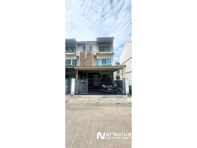 Listing No. 66070498 : ขายทาวน์โฮม3ชั้น ม.บ้านใหม่ ซอยคู้บอน28 รามอินทรา คันนายาว  (หลังริม) บ้านสวยคุ้มค่า น่าอยู่
