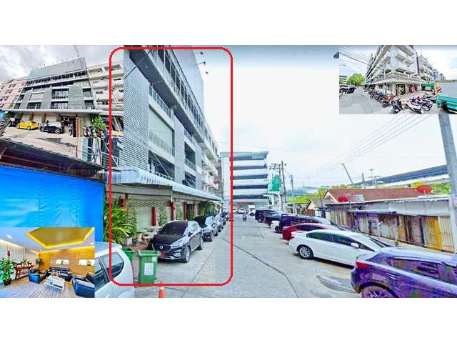 ม.ศรีปทุม  ให้เช่าอาคารพาณิชย์ ถูกที มีลิฟท์ 5 ชั้น ติดรถไฟฟ้า BT