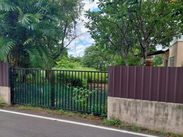ขายที่ดินบ้านเสาหินหนองผึ้งสารภีล้อมรั้วติดถนนพร้อมโอน