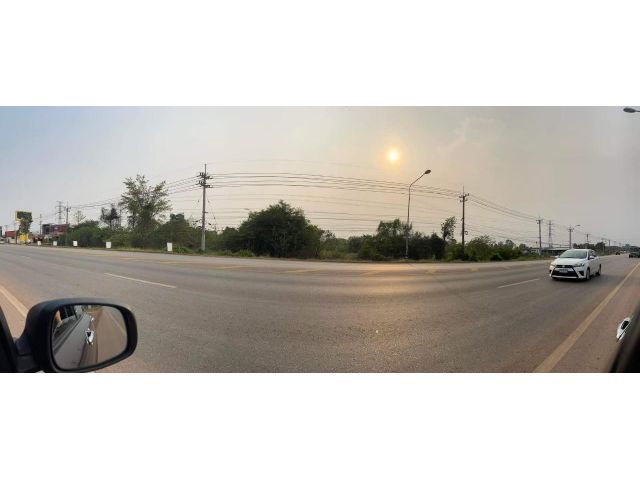 ที่ดินติดถนนใหญ่ 4 เลน อ.เมือง จ.สกลนคร