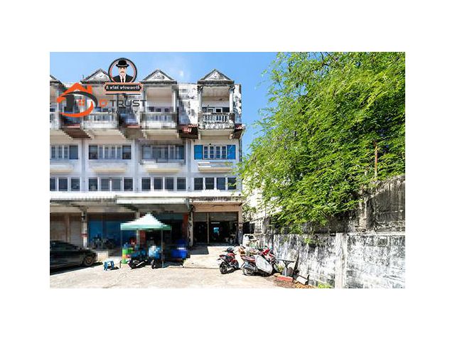 ขาย ตึกแถว 3ชั้น ใกล้ศูนย์การค้าตลาดสดแพรกษา (มีชั้นลอย เเละดาดฟ้