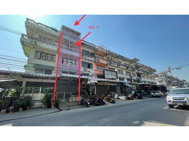 ขายอาคารพาณิชย์ 3 ชั้น วงแหวนแสงประทีป ย่านบางขุนเทียน