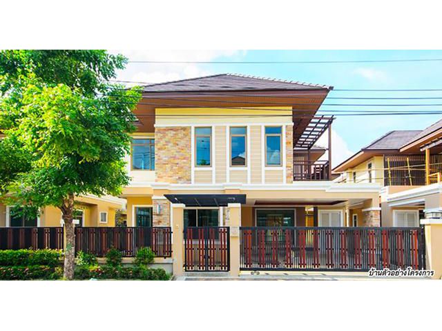 เฟอร์ Built-In 5แอร์ The Cryt ราชพฤกษ์ 5 นอน ให้เช่าบ้านหรู 2ชั้