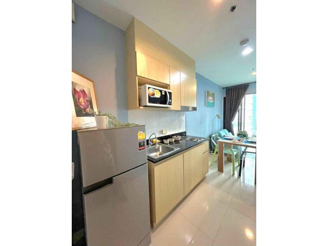 Ideo Ratchada Huaikwang for rent and sale 1 bedroom 1 bathroom 35 sqm. rental 16k selling 3.35 mil baht