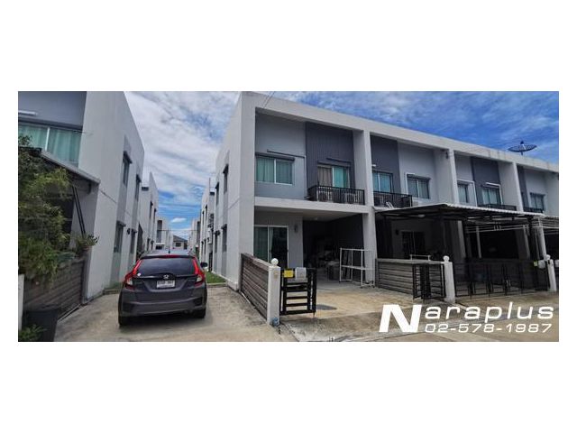 Listing No. 66070528 : ทาวน์เฮาส์ 2 ชั้น หลังมุม หน้ากว้างประมาณ 5.7 เมตร ฮาบิทาวน์ เนสท์ ท่าข้าม  กู้ได้ 100%