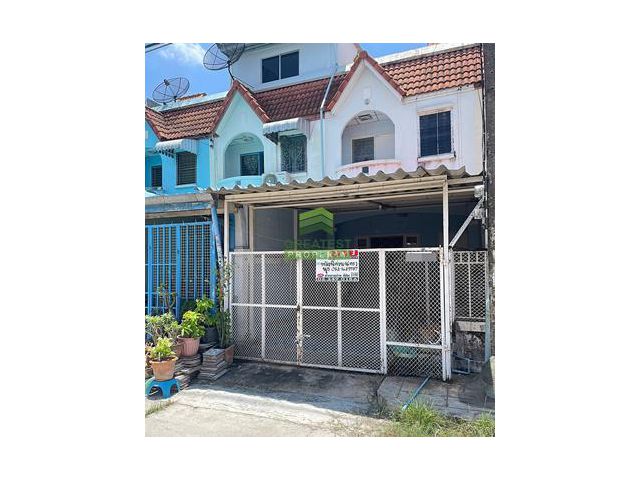 หมู่บ้านกฤษณาเฮ้าส์ เทพกุญชร ซอยไอยรา 24 ขายด่วน ทาวน์เฮ้าส์ 2 ชั้น เนื้อที่ 16 ตร.ว ทำเลดี ราคาต่อรองได้ ใกล้ตลาดไท