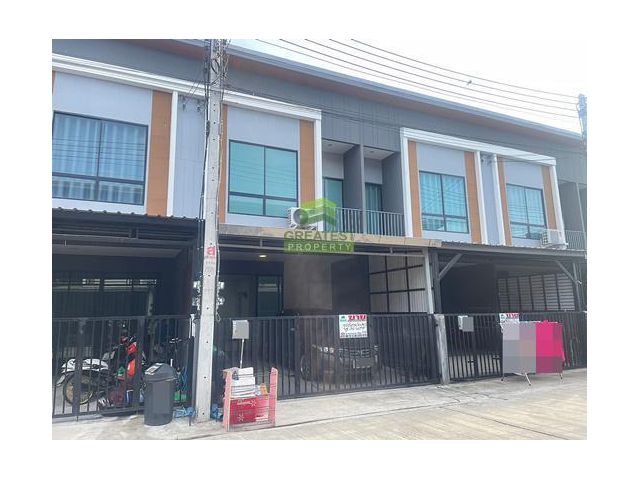 หมู่บ้านเทอร์ร่าวิลล์ ลาดหลุมแก้ว TERRA VILLE LADLUMKAEW ขายด่วน ทาวน์เฮ้าส์ 2 ชั้น เนื้อที่ 16.40 ตร.ว ทำเลดี ราคาต่อรอ