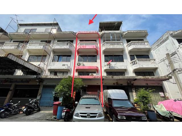 ขายอาคารพาณิชย์ 3 ชั้น มั่งมีแสนสุข บางขุนเทียน