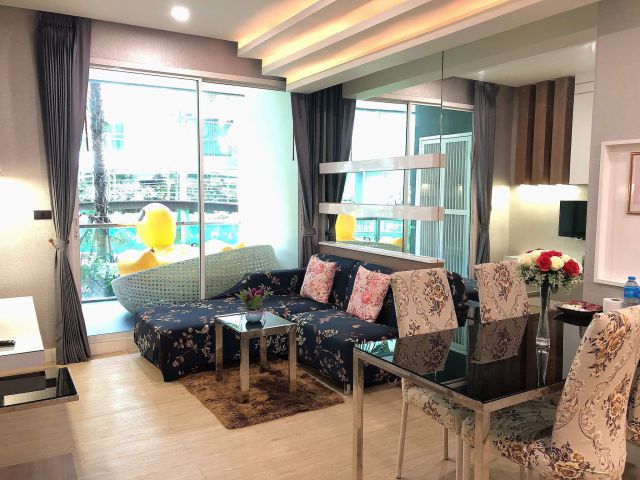 C67 ให้เช่า 2 ห้องนอน The Feelture Pattaya/Pool Access 2 BR Near Jomtien Beach For Rent/Sale