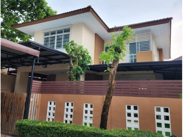 ขายบ้านเดี่ยว 2 ชั้น หมู่บ้านภัทรนิเวศน์  ถนนกรุงเทพ-ปทุม