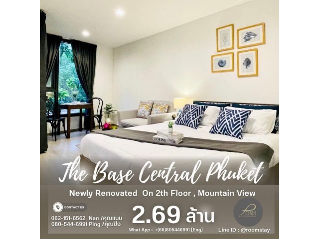 The Base Central-Phuket 2th Floor ,Mountain View For Sale