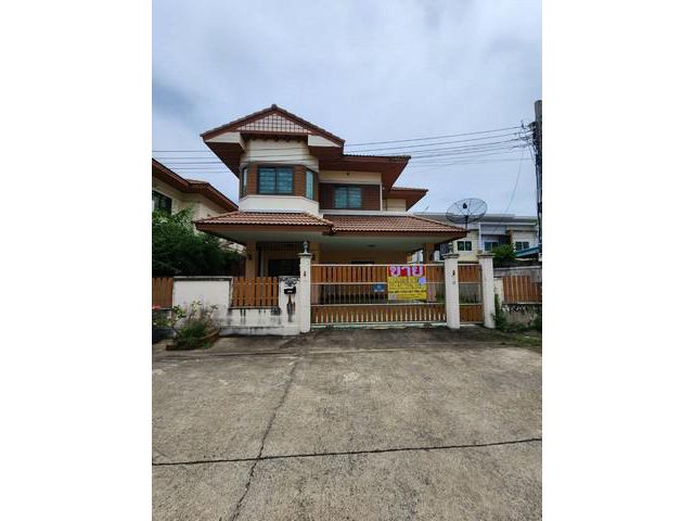 ขายบ้านเดี่ยว 2 ชั้น 52.4 ตร.วา (หมู่บ้านเฟื่องสุข4)