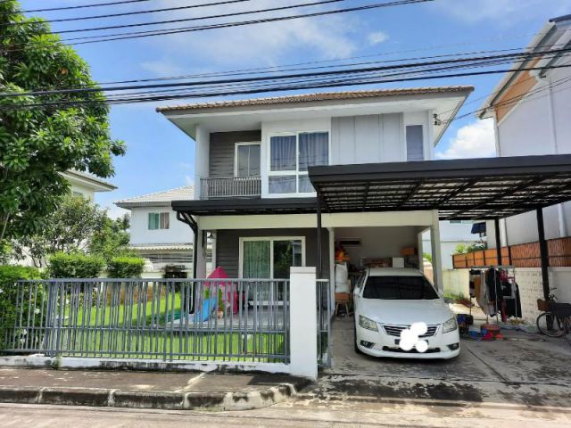 ขายถูกบ้านเดี่ยว 2ชั้น 61วา ม.ชลดา-สุวรรณภูมิ พร้อมอยู่ ใก้ลสุวรรณภูมิ