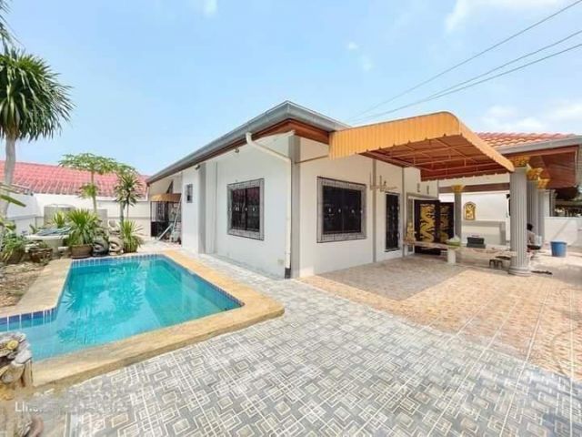 H92 ขายบ้านเดี่ยว พร้อมสระว่ายน้ำ 3 ห้องนอน เขาตาโล