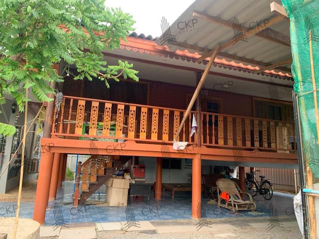 ขาย บ้านเดี่ยว 2 หลัง ขนาด 222.5 ตร.วา. 4 ห้องนอน 2 ห้องน้ำ ต.บางแพ อ.บางแพ ราชบุรี