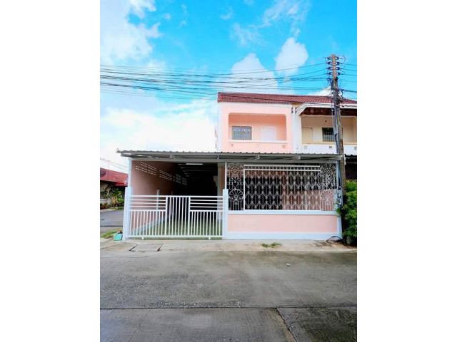 หมู่บ้าน เฟื่องฟ้า 2 ชั้น หลังมุม