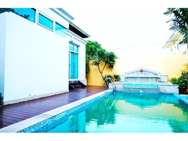 ใกล้ชายหาด 1กม 4นอน ติดถ.สุขุมวิท ทำรายวันได้ พัทยากลาง Pool Vill