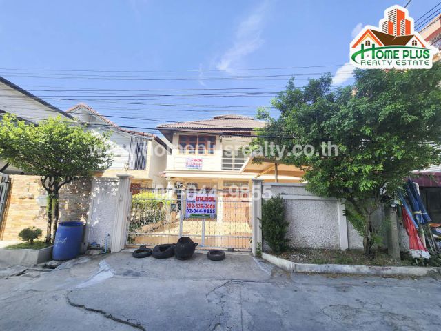 บ้านเดี่ยว 2 ชั้น ซอยสามัคคี 1 ถนนติวานนท์ (ติดรถไฟฟ้า BTS สามัคคี)