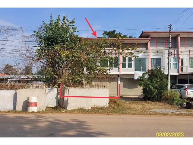 ขายอาคารพาณิชย์ใกล้ บิ๊กซีมินิ เอื้ออาทรศิลา อ.เมืองขอนแก่น จ.ขอน