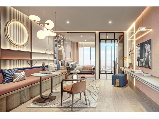 ขายสัญญาดาวน์คอนโด Aspire Onnut Station ชั้น18  ใกล้ bts อ่อนนุช