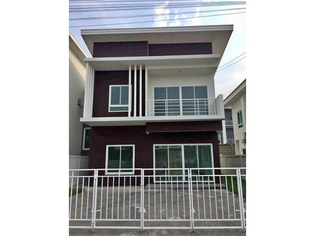ให้เช้าบ้านใหม่คลอง 7 ศุภลักษณ์ซิตี้ ขนาด 4 นอน บ้านเปล่ามีแอร์