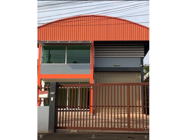 AR021 ให้เช่าโรงงานพร้อมสำนักงาน 2ชั้นขนาด267 ตร.ว พื้นที่ใช้สอย 480 ตร.ม คลองมะเดื่อ สมุทรสาคร