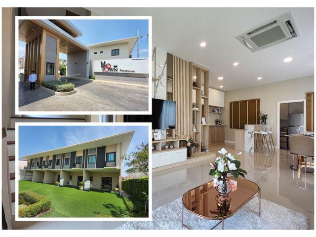 ขายทาวน์เฮ้าส์ 2ชั้น ใหม่ 3ห้องนอน 3ห้องน้ำ 2-3ที่จอดรถ โครงการโมทาวน์ไลท์ เพชรเกษม110แยก8 โทร.086-304-6058